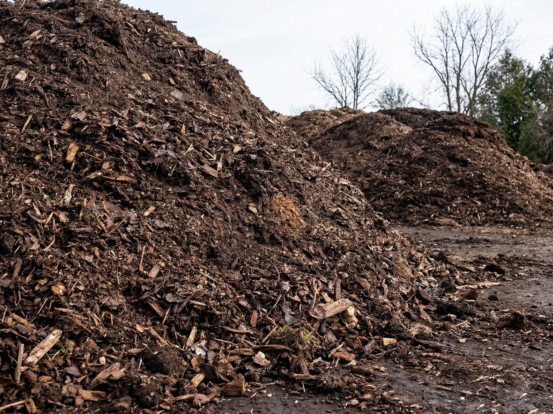 Compost from Monticello Mulch in Palmyra, VA